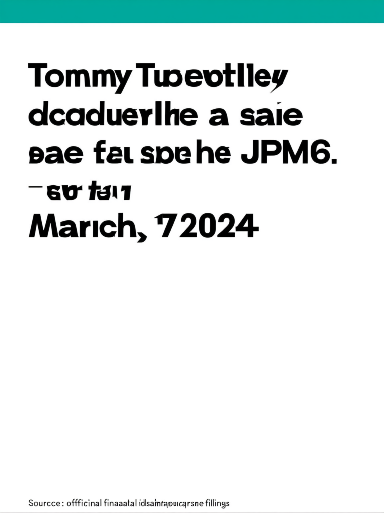 Editorial illustration: IG slide 3 — A JPM sale, disclosed 876 days later