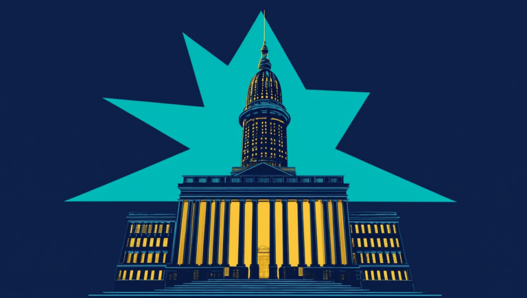 Editorial illustration: Four members disclosed AVGO buys in 120 days