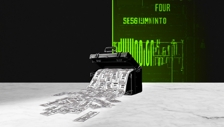 Editorial illustration: Four Members Disclosed Buying AVGO in 120 Days